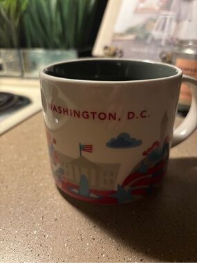 Starbucks Washington, D.C. White Mug You Are Here Collection
